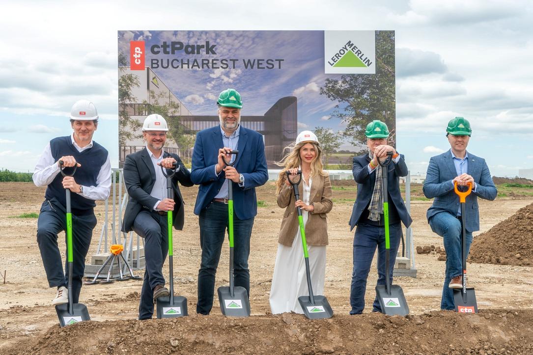CTP и LEROY MERLIN подписали соглашение о расширении распределительного центра в CTPark Bucharest West
