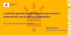 Inspiration 4U — конференция в Sala Palatului, Бухарест